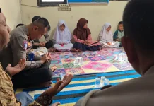 Doa Bersama Sat Lantas Mesuji Ingatkan Keselamatan Jalan