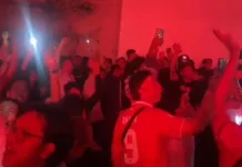Suporter Lampung Rasakan Euforia Juara Timnas