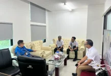 KONI Lampung Kunjungi Kemenpora Ajukan Sarana Olahraga