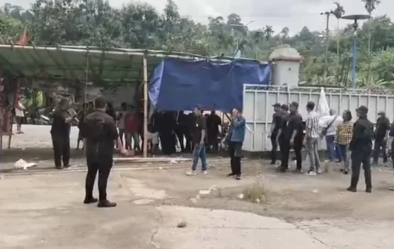 Aksi Pasang Tenda di PT San Xiong Steel Diduga Sarat Kepentingan Manajemen Lama