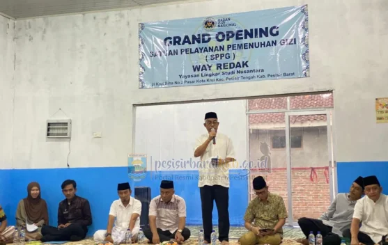 Langkah Nyata Perangi Stunting, SPPG Hadir di Pekon Way Redak - RRI.co.id