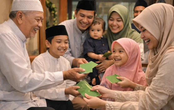 Tradisi Memberi THR Saat Lebaran Pererat Kebersamaan Keluarga