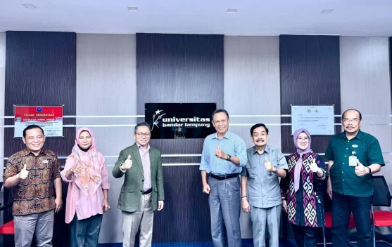 Ketua KONI Lampung Jajaki Fasilitas Olahraga Universitas Bandarlampung