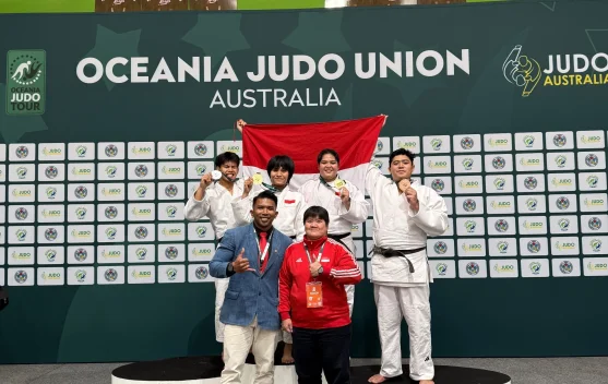 Indah Raih Emas Mandurah Oceania Open 2026