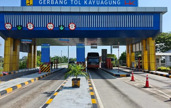 Long Weekend May Day: Volume Kendaraan Melintas di Tol Lampung Meningkat