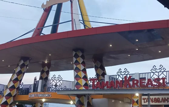 Rest Area Taman Gisting Jadi Pusat Aktivitas Warga