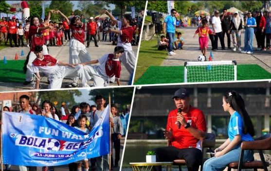Tubaba Sambut Piala Dunia 2026 dengan Fun Walk dan Talkshow dengan TVRI