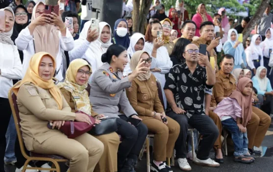 Ratusan Anak Tampilkan Kreativitas Seni di Lampung Art School Lampung Timur