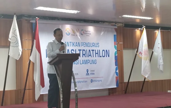 Pengurus FTI Lampung Resmi Dilantik, KONI Dorong Persiapan menuju PON 2028