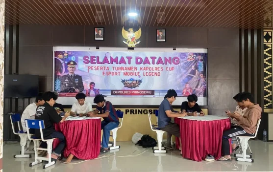 Polres Pringsewu Rangkul Generasi Z lewat Turnamen Mobile Legends Gratis