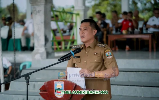 Turnamen Sepak Bola Bupati Cup II Kabupaten Pesisir Barat Tahun 2026 Resmi Dibuka