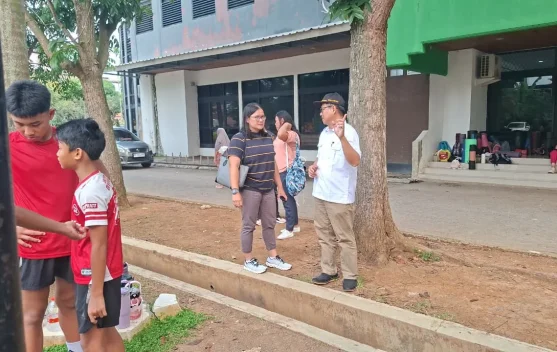 Riagus Pantau Latihan Fisik Atlet Aquatik Lampung