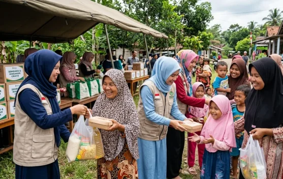 Program Rutin Bangun Muslimah Kreatif Peduli