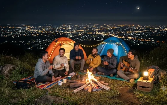 Camping Akhir Pekan Pulihkan Semangat Hidup
