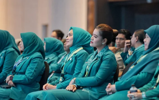Ketua PKK Lampung Ikuti Puncak HKG PKK Ke-54 di Makassar