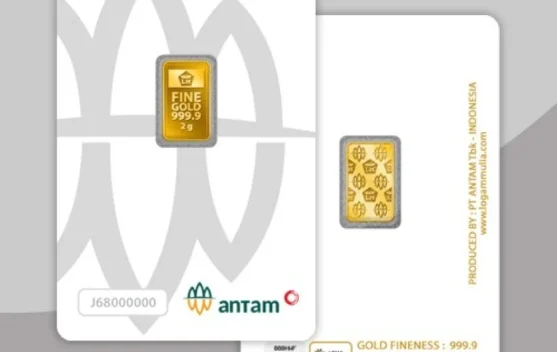 Stagnan, Harga Emas Hari Ini Rp2.614.000 per Gram