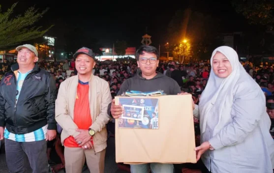 Nobar Final Piala Dunia di Pringsewu Sukses Gerakkan Ekonomi UMKM Lokal