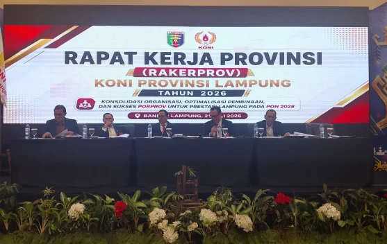 Menakar Langkah KONI Lampung Kejar Prestasi Satu Digit
