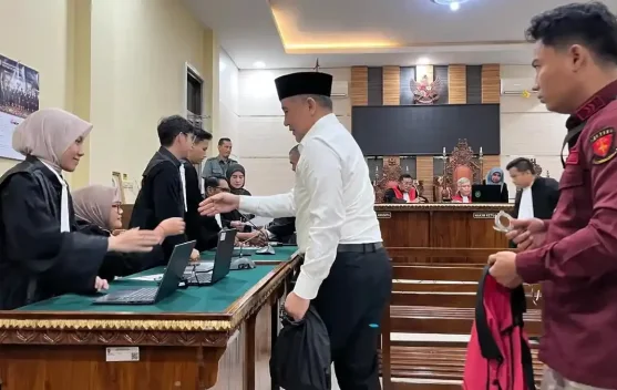 Mantan Bupati Pesawaran Dendi Ramadhona Divonis 8 Tahun Penjara