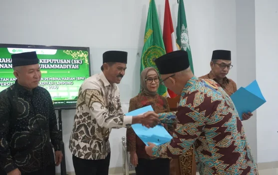BPH Universitas Muhammadiyah Lampung Berganti, Fokus Tingkatkan Mutu Kampus