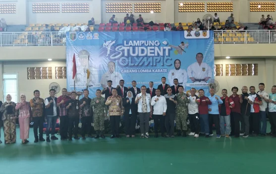 Lampung Student Olympics Karate Jaring Atlet Berprestasi Sejak Dini
