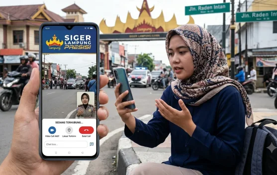 Aplikasi Digital Permudah Layanan Kepolisian Lampung