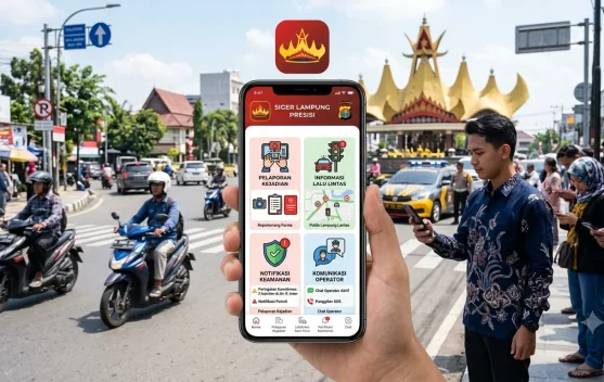 Polda Lampung Perkuat Pelayanan Berbasis Digital