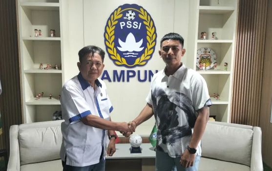 PSSI Lampung Sambut Positif Kunjungan AFP dan Plt
