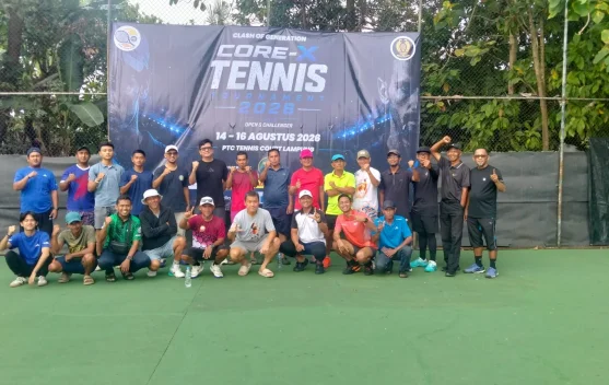 Core-X Tennis Tournament Pererat Silaturahmi Komunitas