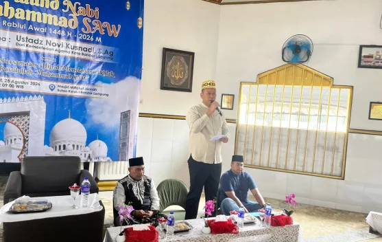 Maulid Nabi, Rutan Bandar Lampung Gelar Tausiyah dan Penguatan Nilai Akhlak