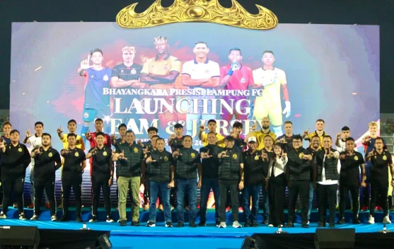 Bhayangkara Presisi Lampung Luncurkan Jersey Berbudaya