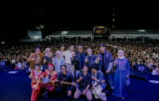 Festival Krakatau XXXV Usai, Armada Hibur Ribuan Warga Lampung