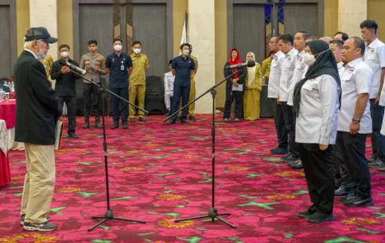 PP PBVSI Dorong Sparing, PBVSI Lampung Siapkan Pembinaan