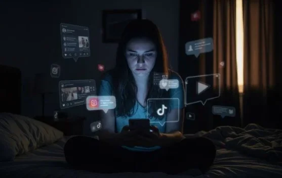 Scrolling Media Sosial Sebelum Tidur Bisa Ganggu Kualitas Istirahat
