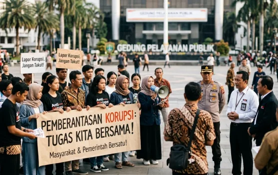 Masyarakat Perlu Berani Lawan Korupsi