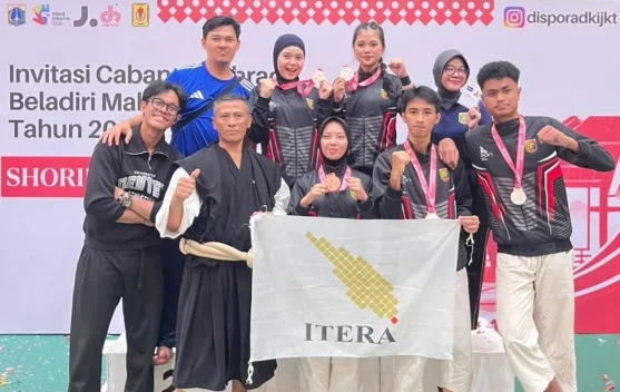 Empat Mahasiswa Itera Raih Empat Medali Perak Kempo