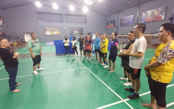 Target Medali Bulutangkis PWI Lampung