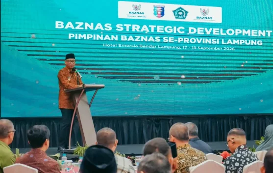 Penghimpunan Zakat Lampung Capai Rp1 Miliar, Gubernur Dorong Penguatan UPZ Desa
