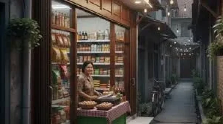 Jualan Makanan di Rumah walaupun Gang Tetap laris