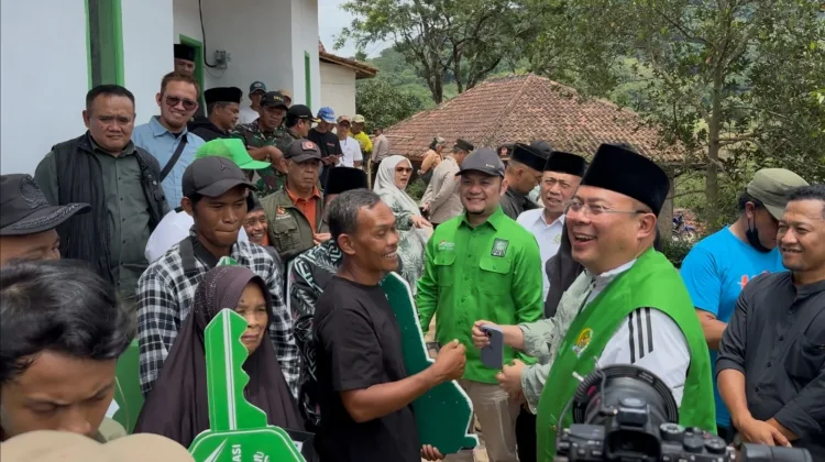 Kang Cucun Resmikan Rumah Relokasi Korban Longsor Arjasari