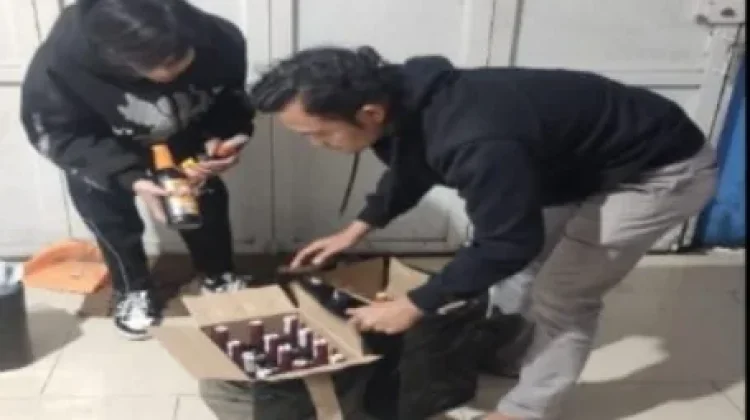 Operasi Cipta Kondisi, Polisi Sita Miras Ilegal