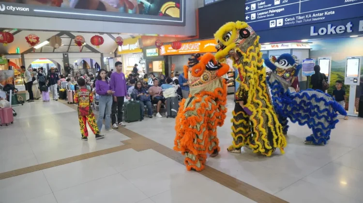 Liburan Panjang Imlek, Okupansi Tempatduduk KAI Hampir 130%