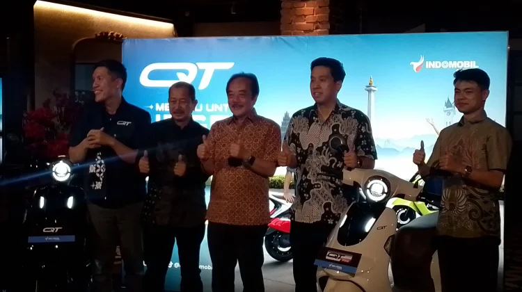 Motor Listrik QT Diluncurkan, OTR Bandung 15-19 Jutaan
