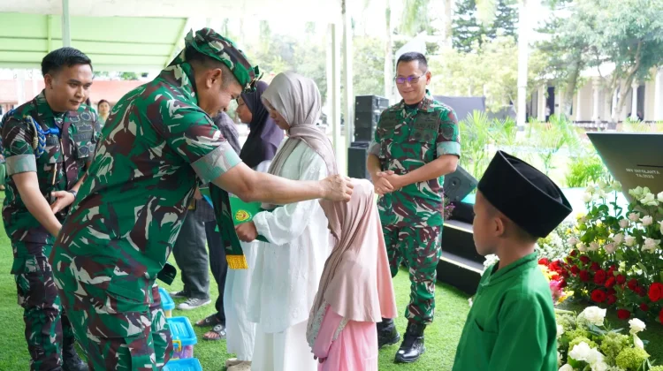 Kasad Resmikan Taman Merdeka, Tekankan Soliditas Prajurit