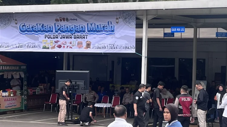 Gerakan Pangan Murah Polrestabes Bandung, Sediakan 17 Kebutuhan Pokok Masyarakat