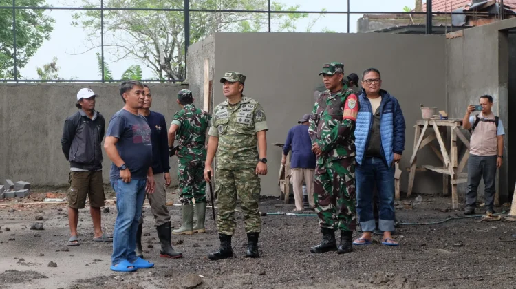 Pastikan Pembangunan KDKMP Sesuai Target, Dandim Rajin Monitoring