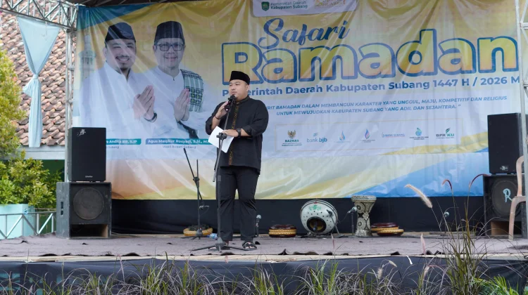 Sampaikan Kepemimpinan Satu Tahun, di Acara Safari Ramadan