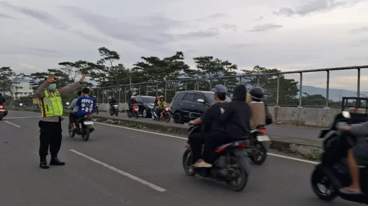 Polsek Margaasih Tindak Tegas Balap Liar dan Deteksi Dini Perang Sarung