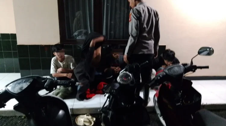 Polisi Bubarkan Aksi Balapan Liar Sejumlah Pelaku di Tangkap