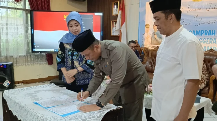 Sertijab Camat Ngamprah, Hari Mustika Siap Lanjutkan Prestasi